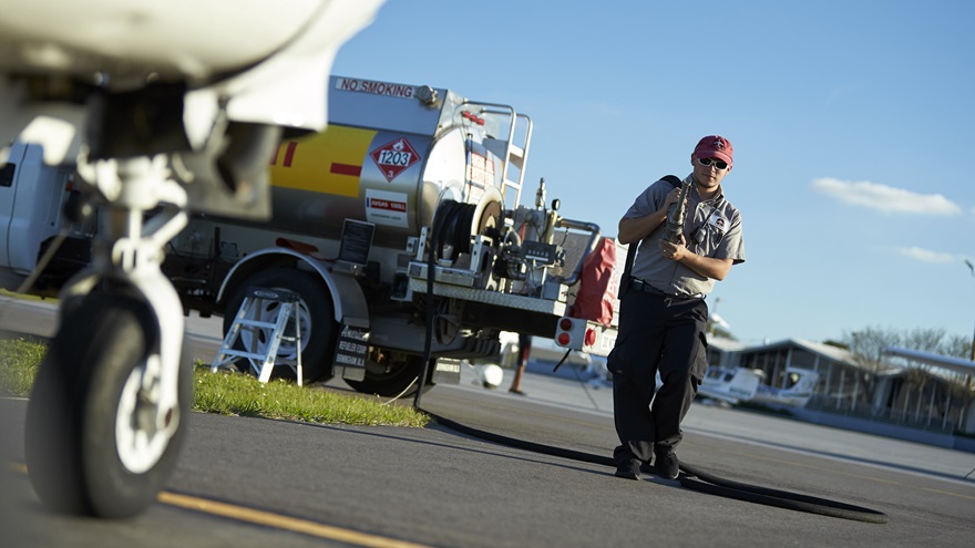 Doing line work can help launch an aviation career and sometimes catch a pilot's preflight oversight. Photo by Mike Fizer.