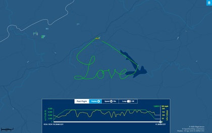 Image courtesy of Rick Gillmore via FlightAware.