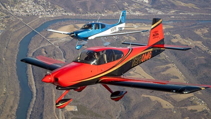 That's the Potomac River in the background. Look closely and you'll see an airport--Potomac Airpark. Photo by Chris Rose.