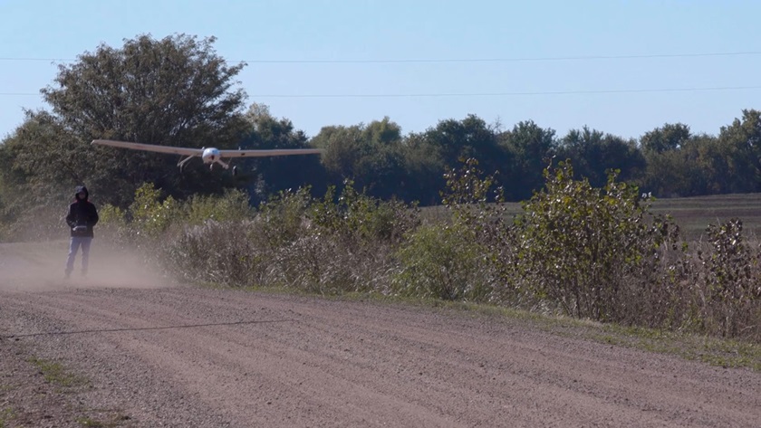 Iris Automation designed Casia to be compatible with a broad range of unmanned aircraft, including this fixed-wing test aircraft. Photo courtesy of Iris Automation. 