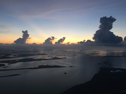 The weather in Florida can be challenging. Plenty of moisture and heat can mix to create beautiful but ominous weather. Photo by Chris Eads.
