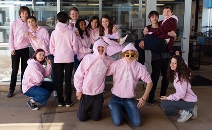 California high school students in the San Francisco Bay Area enjoy the camaraderie of Flight Club Aerospace. Photo courtesy of Flight Club Aerospace.