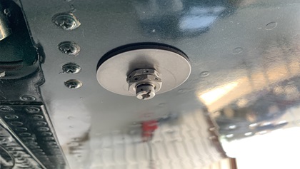 The new flush fuel drains protect the tank from unnecessary wear and tear. Photo courtesy of Jeff Simon.