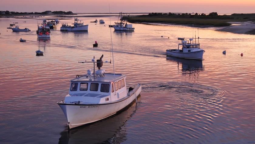 Boating around Chatham. Photo courtesy of Brian Morris/Massachusetts Office Of Travel & Tourism.
