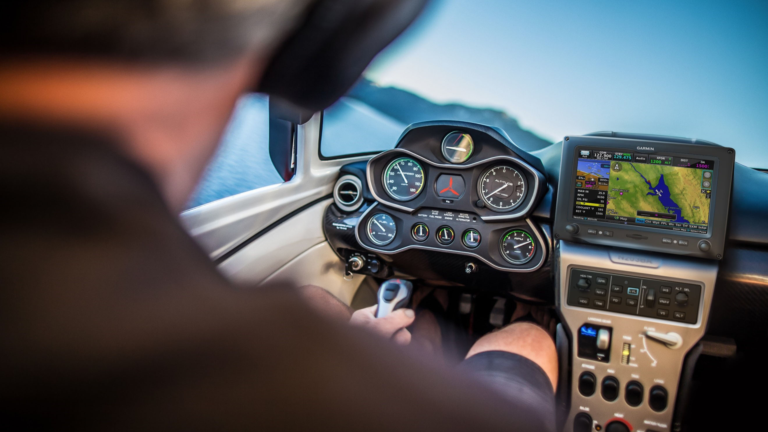 Pilots in the market for an Icon A5 now have the option to get the amphibious light sport aircraft with a Garmin G3X Touch and Garmin GMC 507 autopilot. Photo courtesy of Icon Aircraft.