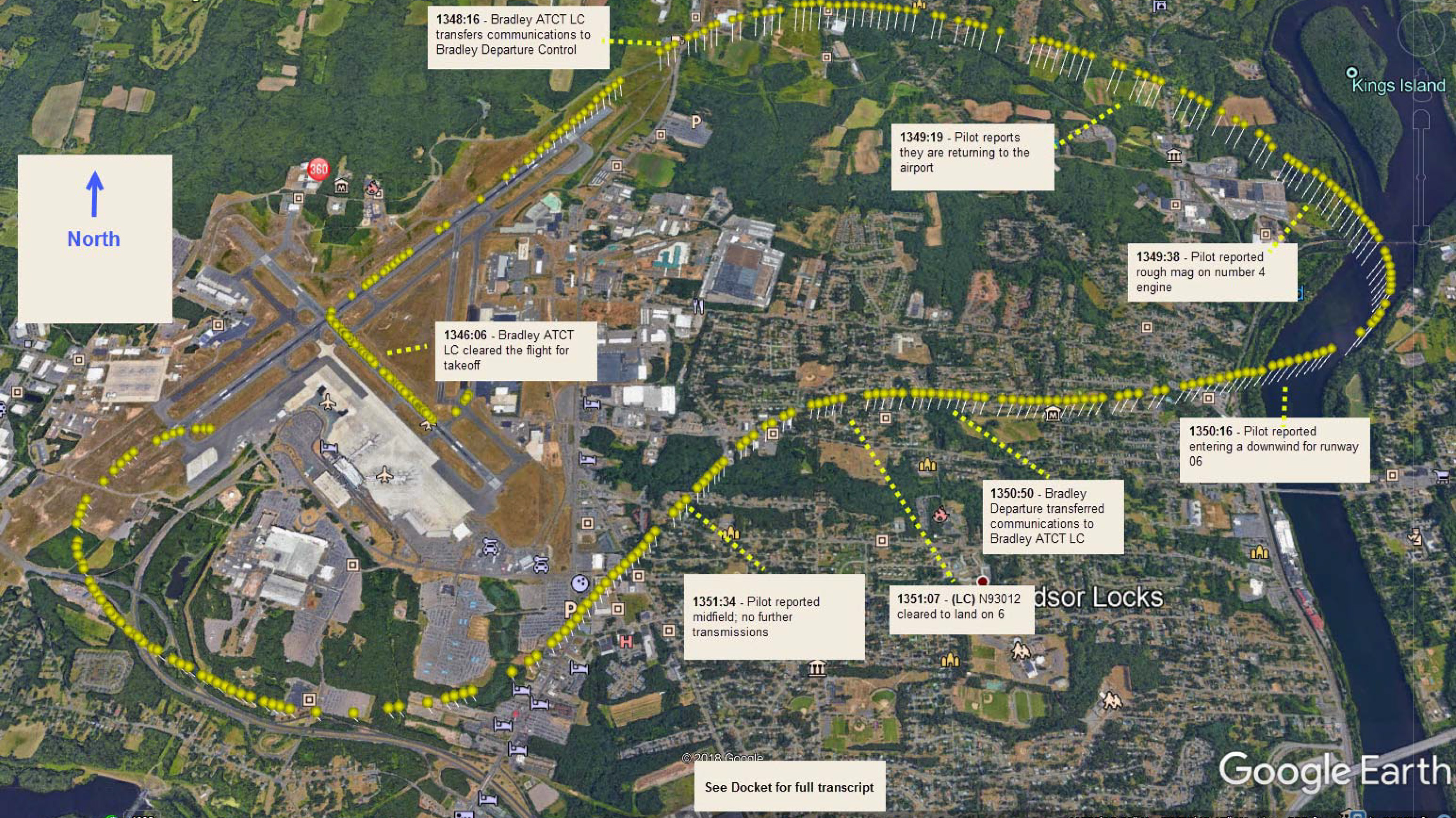 NTSB finds pilot mishandled B–17G emergency