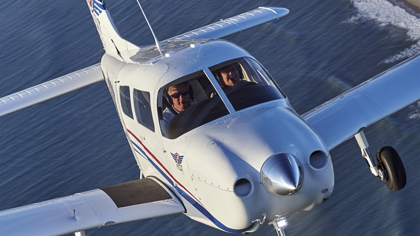 Piper Aircraft Inc. will deliver 20 Piper Pilot 100i training aircraft to flyGateway Aviation Institute. Photo by Mike Fizer.