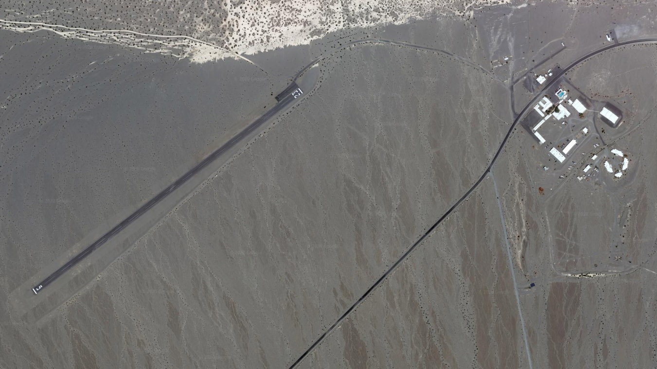 Stovepipe Wells Airport. Photo courtesy of Google Earth.