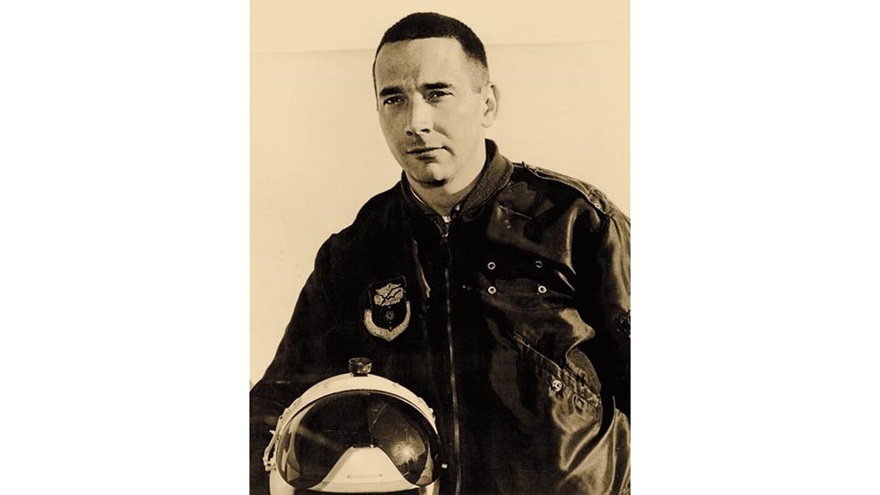 Walter Boyne, a B-47 pilot, former Smithsonian National Air and Space Museum director, writer, and historian. Air Force photo.