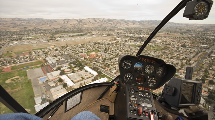 Research has demonstrated that small unmanned aircraft are very difficult to spot from a cockpit. Photo by Mike Fizer.