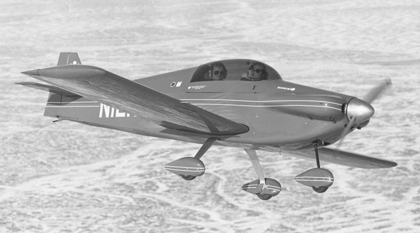 The two-place Sonerai II was introduced in 1973. Photo courtesy of Sonex Aurcraft.