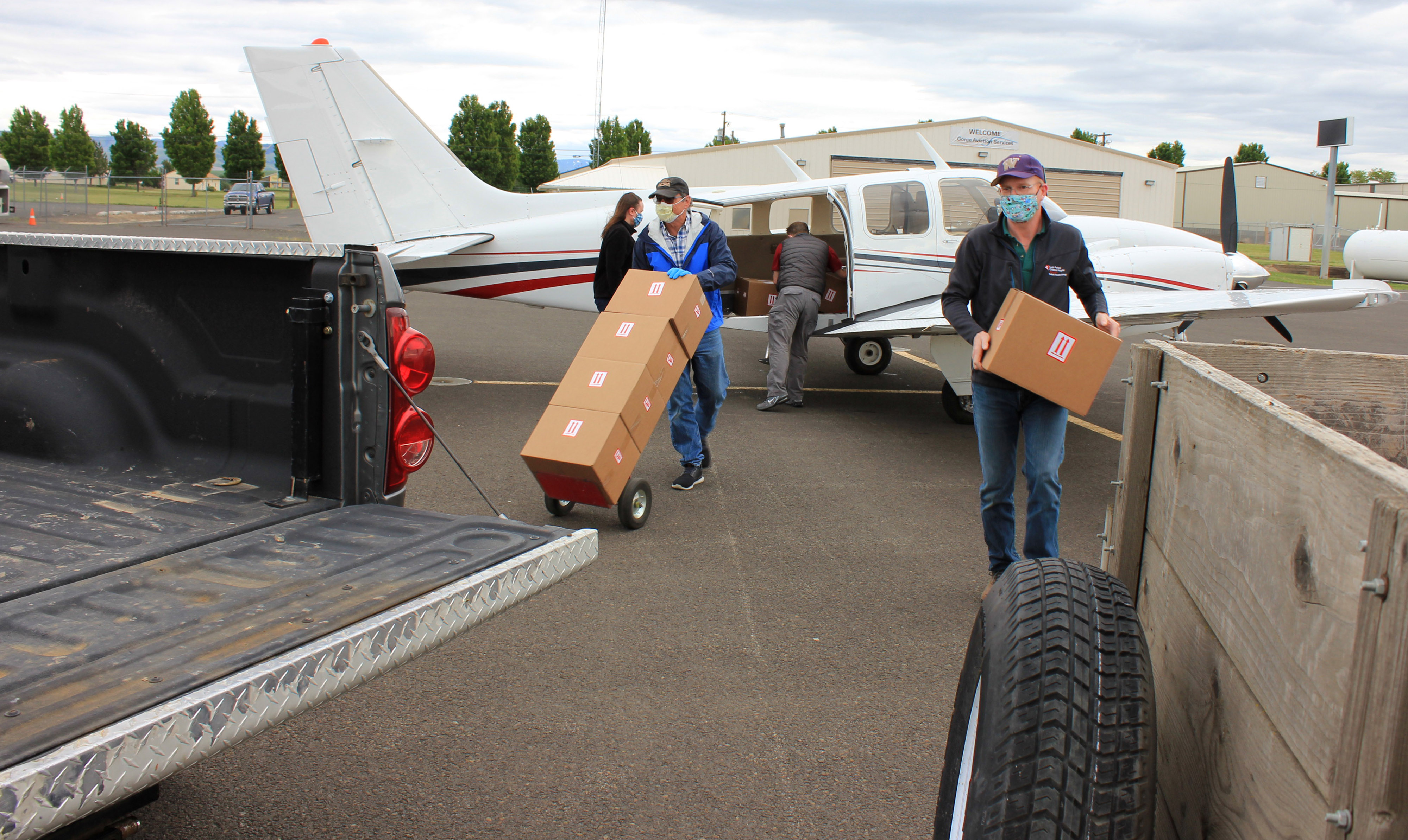 Washington DART delivers gear to health care workers AOPA
