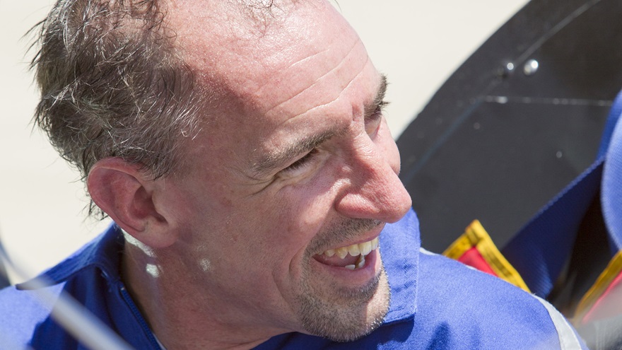 Airshow pilot Billy Werth at the 2014 AOPA Indianapolis Fly-In. Photo by Mike Fizer.