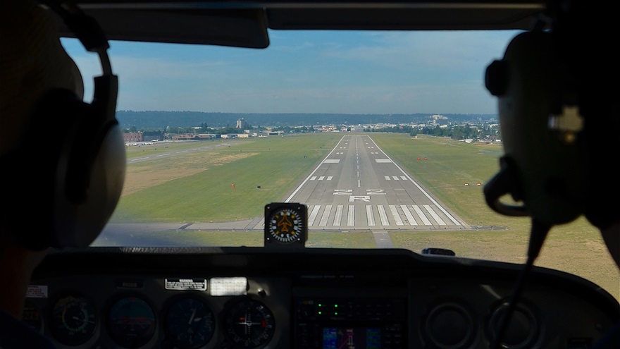 The hundreds or thousands of safe and uneventful landings in our logbooks are just that: uneventful. Easily completed flights can teach us just as much as flights that challenged or stretched us. What did we do right? Photo by Chris Eads.