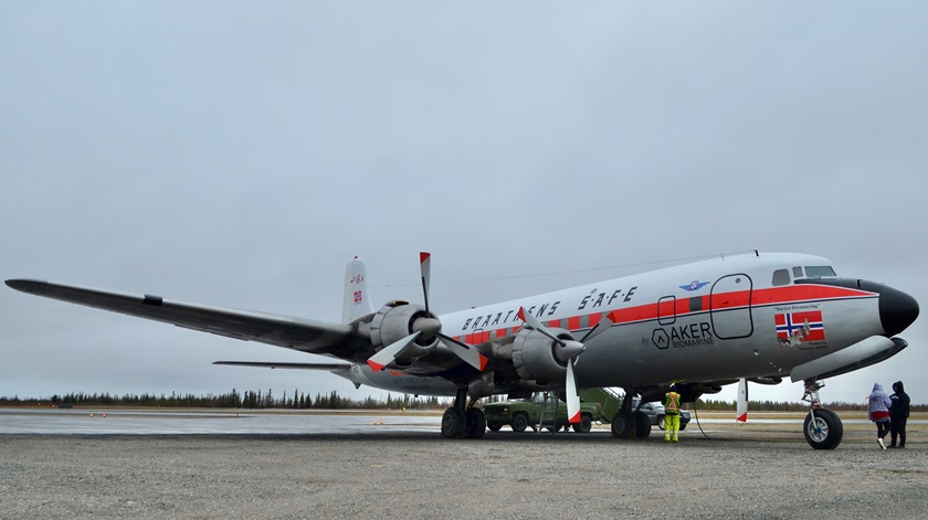 N151 is prepared for its final flight on June 2. Photo courtesy of Patrick Jacobson. 