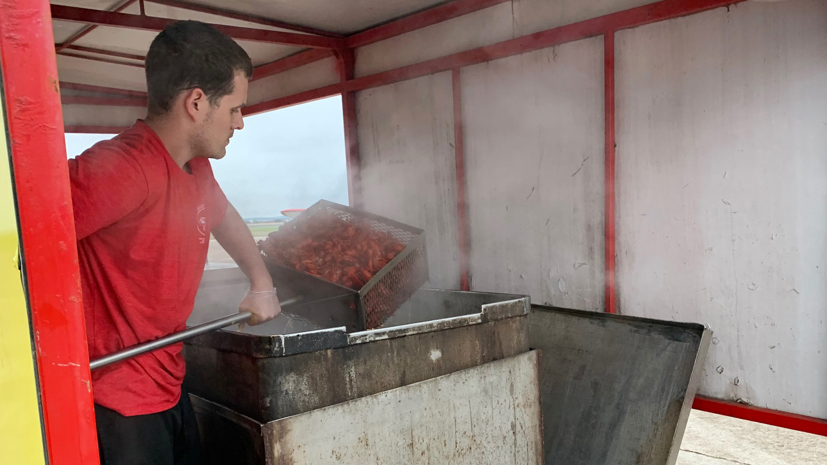 Nobody went hungry for a lack of crawfish! Photo by Alicia Herron.
