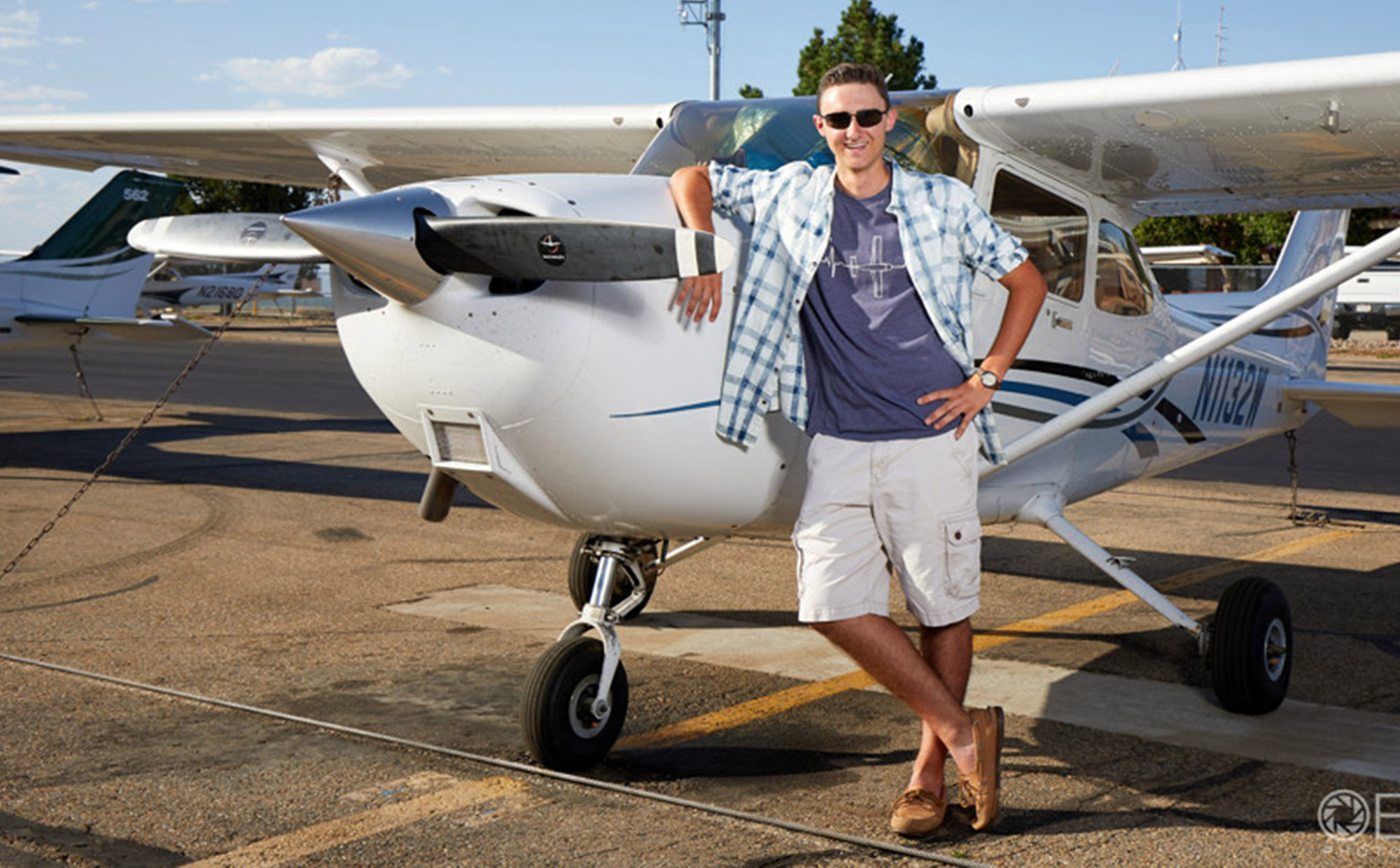 Graduating Colorado high school senior and instrument-rated pilot Nathan Dankers plans to pursue outreach programs with Mission Aviation Fellowship. Photo by Liz Danekind, ELD Photography.