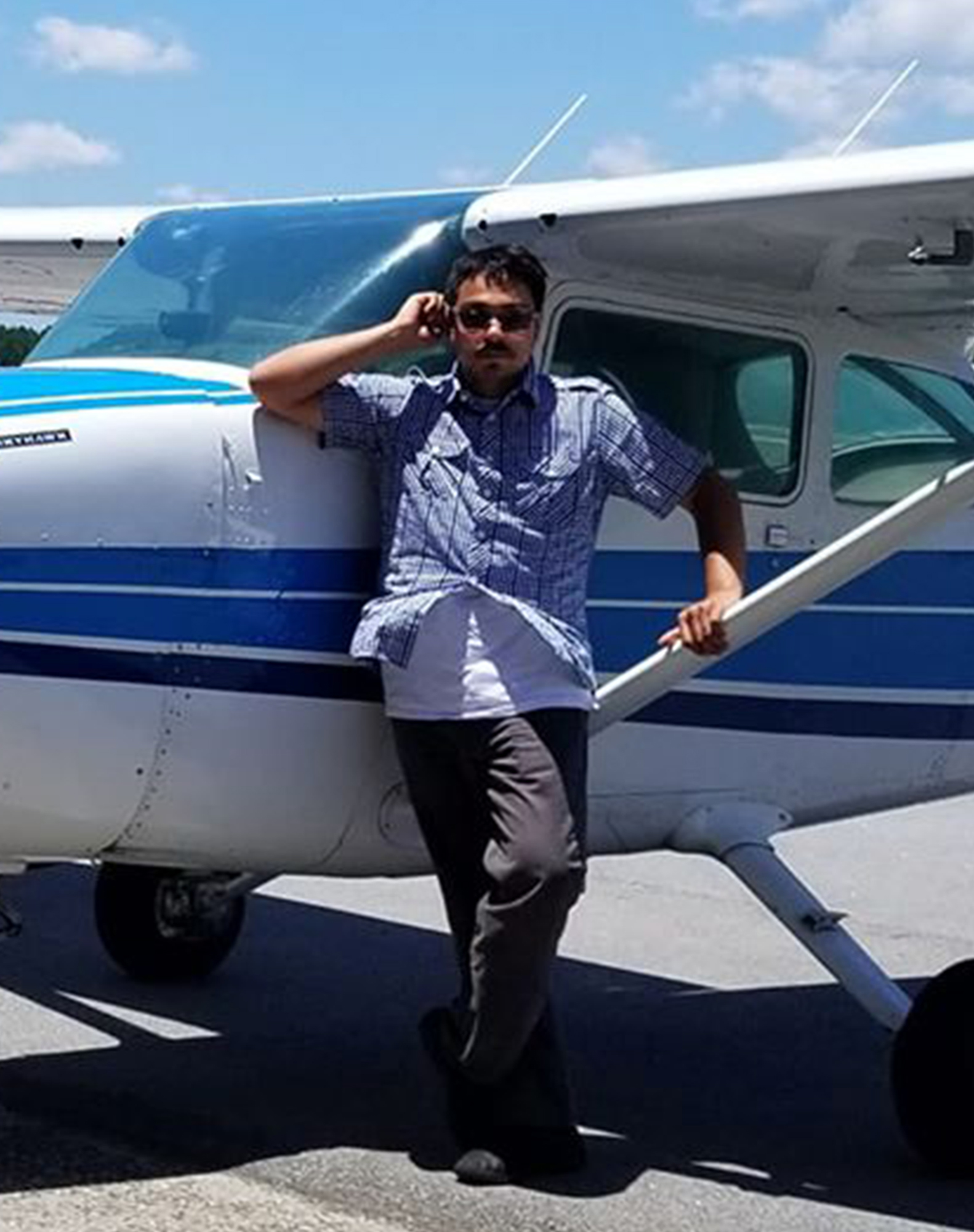 Isaias Toledo is graduating from Air Force Academy High School in Chicago. In the fall of 2020 he will be attending Southern Illinois University to study aviation. Photo courtesy of Kristen Arambula.