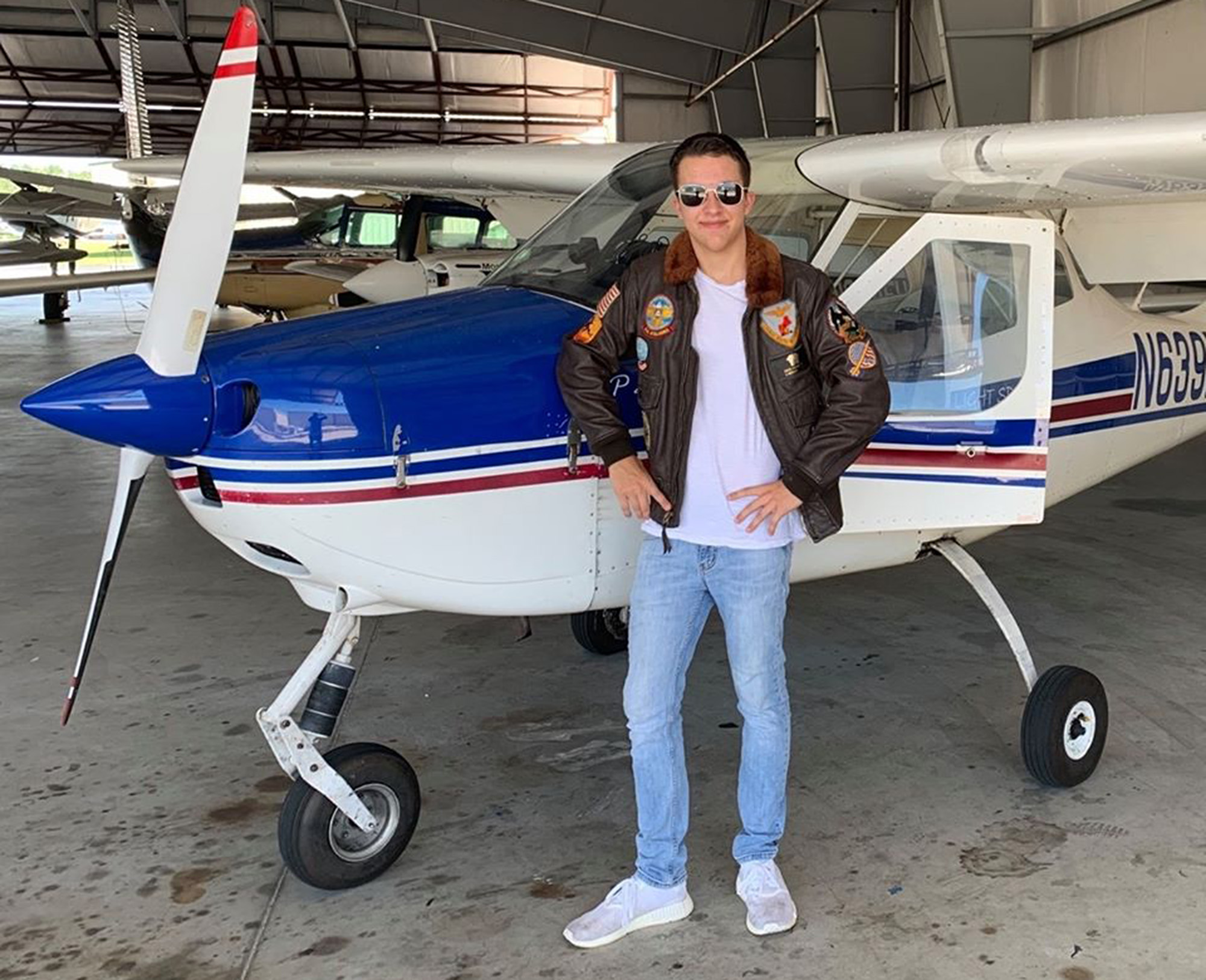 “My son Jared Grabowski has 59.7 flight hours and is ready for his private pilot certificate checkride at First Landings Aviation in Apopka, Florida,” wrote his mom, Deena Grabowski. “Jared has participated in the Air Force JROTC all four years of high school at Timber Creek in Orlando and will join the AFROTC Detachment 145 at Florida State University in the fall as he begins working towards his goal of becoming a pilot for the U.S. Air Force. We are so proud of our son for all of his amazing achievements at such a young age. We know he will be a great leader someday in the not so distant future. We are so grateful to his high school instructor, Col. David Cohen, US Air Force, for encouraging Jared’s passion for flight which began before he could even talk.”Photo courtesy of Deena Grabowski.