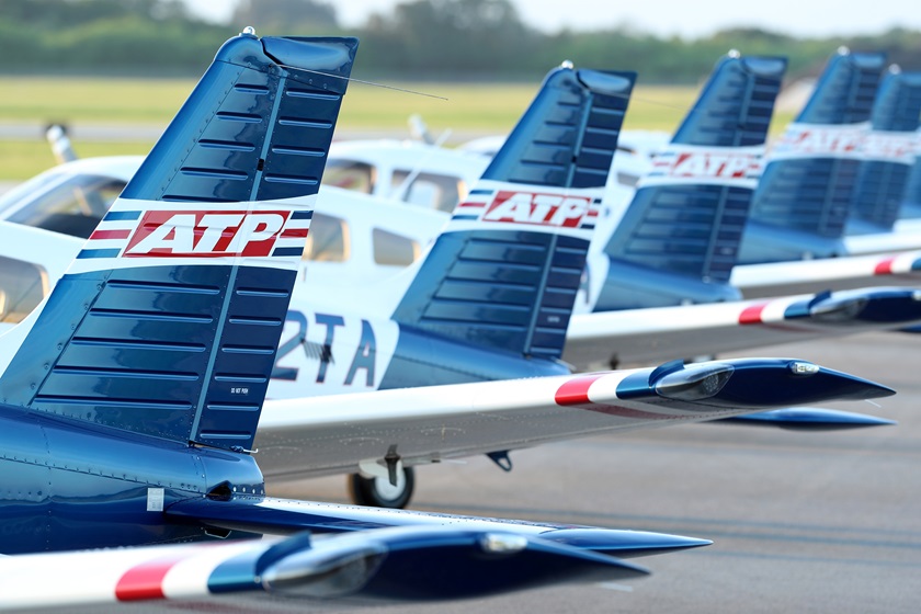 ATP Flight School ordered 100 Piper Archer TX training aircraft in 2018. Photo courtesy of ATP Flight School.                                                                          
