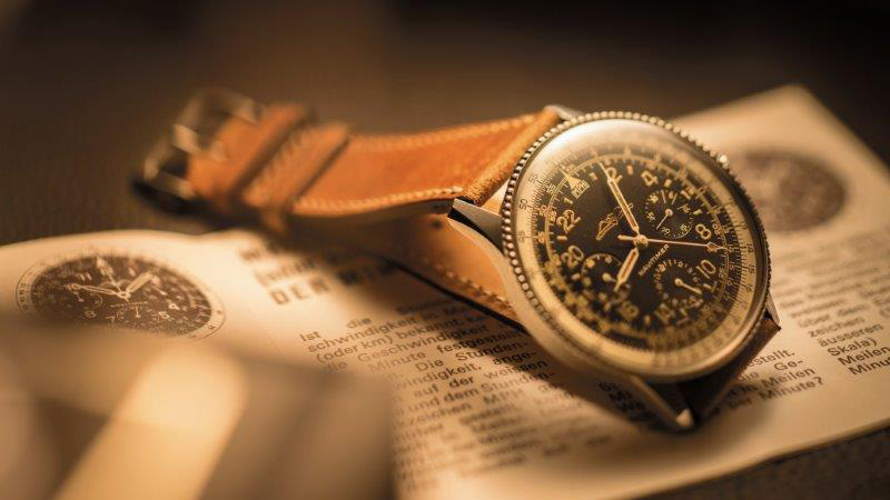 AOPA’s partnership with Breitling started in 1954 with the release of the first Navitimer timepiece. The long relationship includes many different watches, including this Navitimer Cosmonaute Ref. 809 from 1962. The two groups’ partnership continues to this day and has expanded with the announcement of a new scholarship from Breitling. Photo courtesy of Breitling.