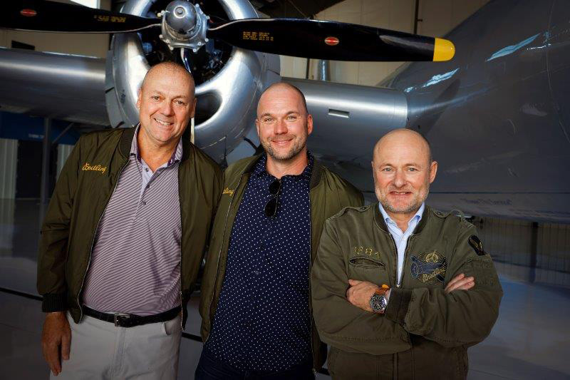 Breitling USA President Thierry Prissert, AOPA Senior Vice President of Innovation Jiri Marousek, and Breitling SA CEO Georges Kern continue the two groups’ long partnership. Photo by Chris Rose.