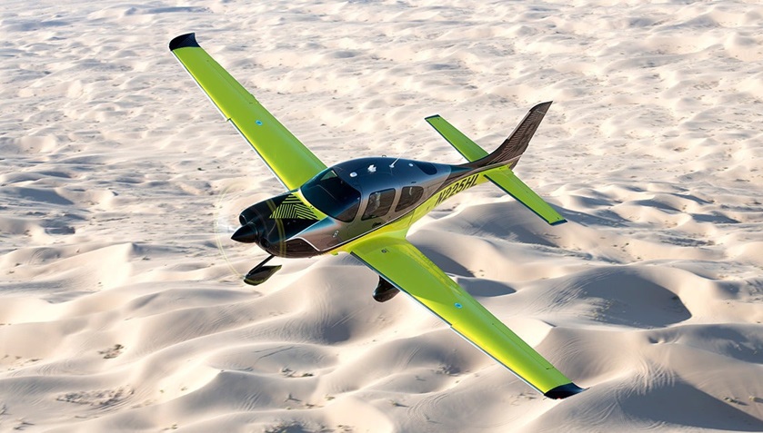 Cirrus Aircraft delivered the most of any single model of aircraft, with 96 Cirrus SR22Ts shipped in the first six months of 2021. Image courtesy of Cirrus Aircraft.