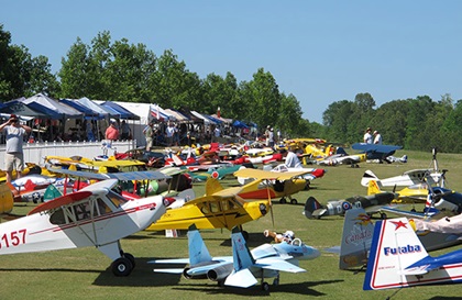 Triple Tree Aerodrome's Joe Nall Week RC fly-in was canceled for the second straight year because of the coronavirus pandemic. Photo by Alyssa Cobb.