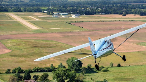A pitch for no-flap landings