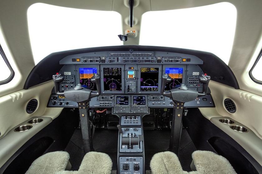The Citation CJ4 Gen2 retains the CJ4's single-pilot certification. Photo courtesy of Textron Aviation.