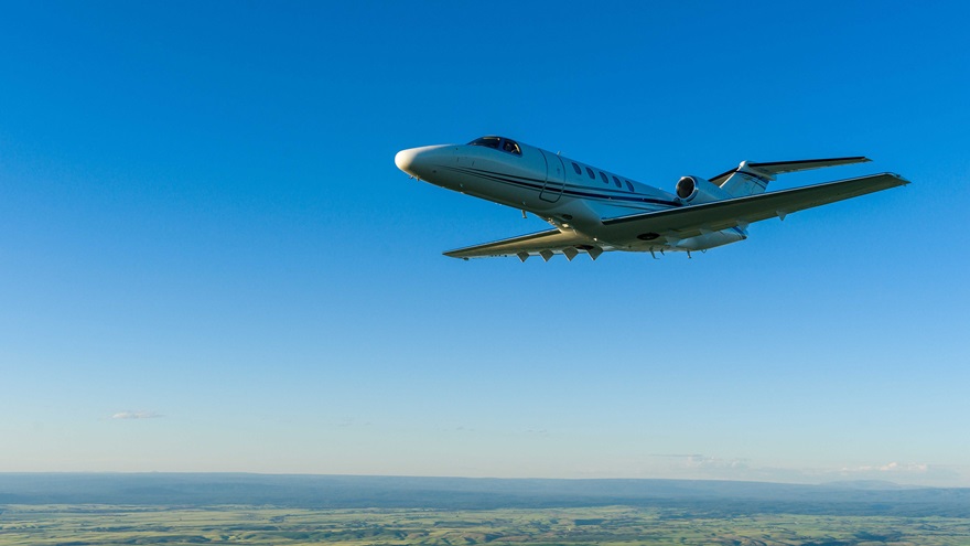 Textron Aviation introduced the Cessna Citation CJ4 Gen2, a stylish upgrade of the CJ4, which received FAA type certification in 2010. Photo courtesy of Textron Aviation.