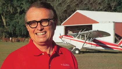 Gleim Publications founder Irvin Gleim. Photo courtesy of Gleim Aviation.