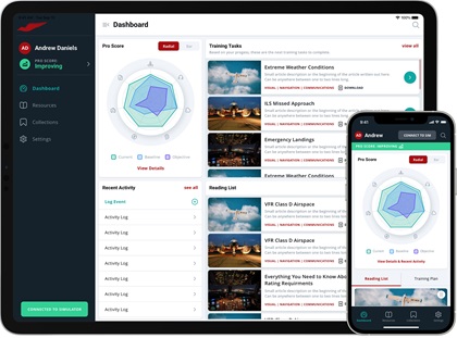 Redbird Pro will be available for iOS and Android devices. Photo courtesy of Redbird.