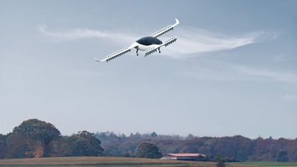 The Lilium Jet, currently in flight testing, is one of the leading contenders to be the first eVTOL aircraft to reach the market at scale. Photo courtesy of Lilium. 