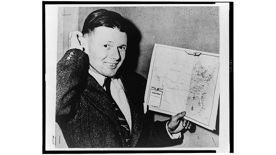 Douglas "Wrong Way" Corrigan. Photo courtesy of Library of Congress.