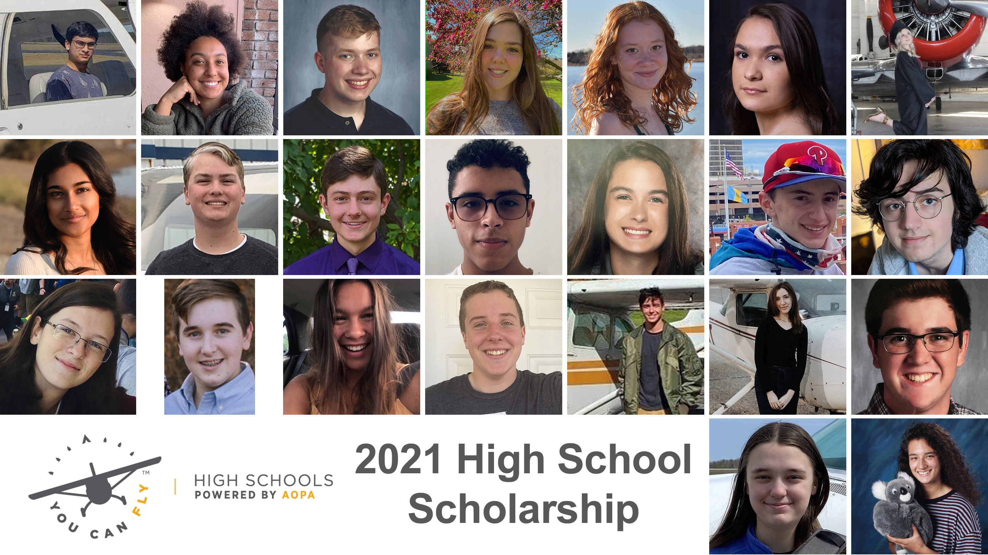 AOPA awards 1.1 million to 2021 scholarship winners AOPA