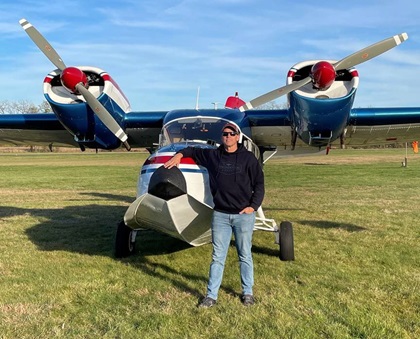 David Strassburg been named 2021 Best Flight Instructor for the Eastern region in AOPA's Flight Training Experience Awards. Photo by David Strassburg.