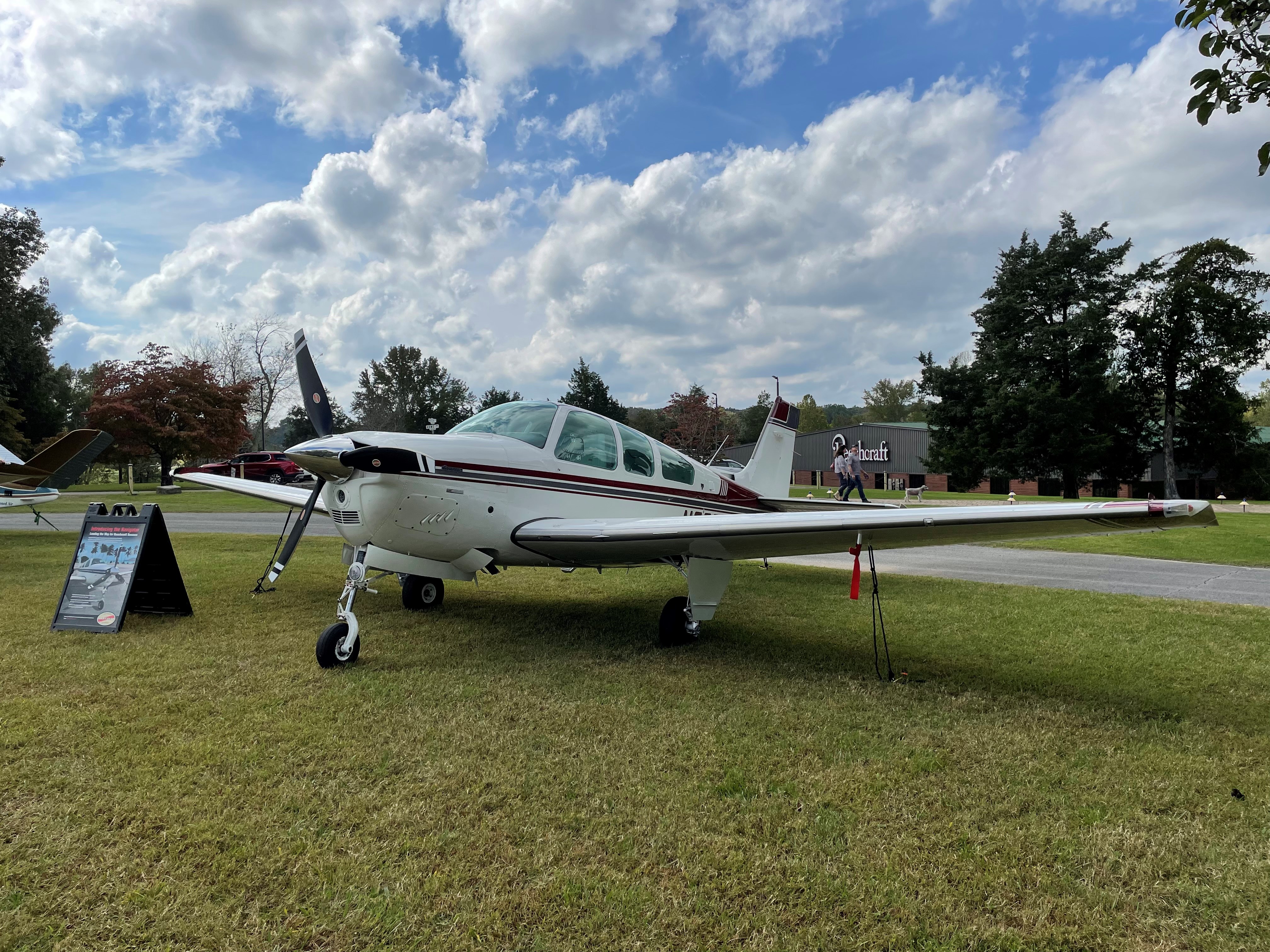 Beech Party is open to all aircraft, but Beechcraft models are the most prevalent. Photo by Madison Murray.