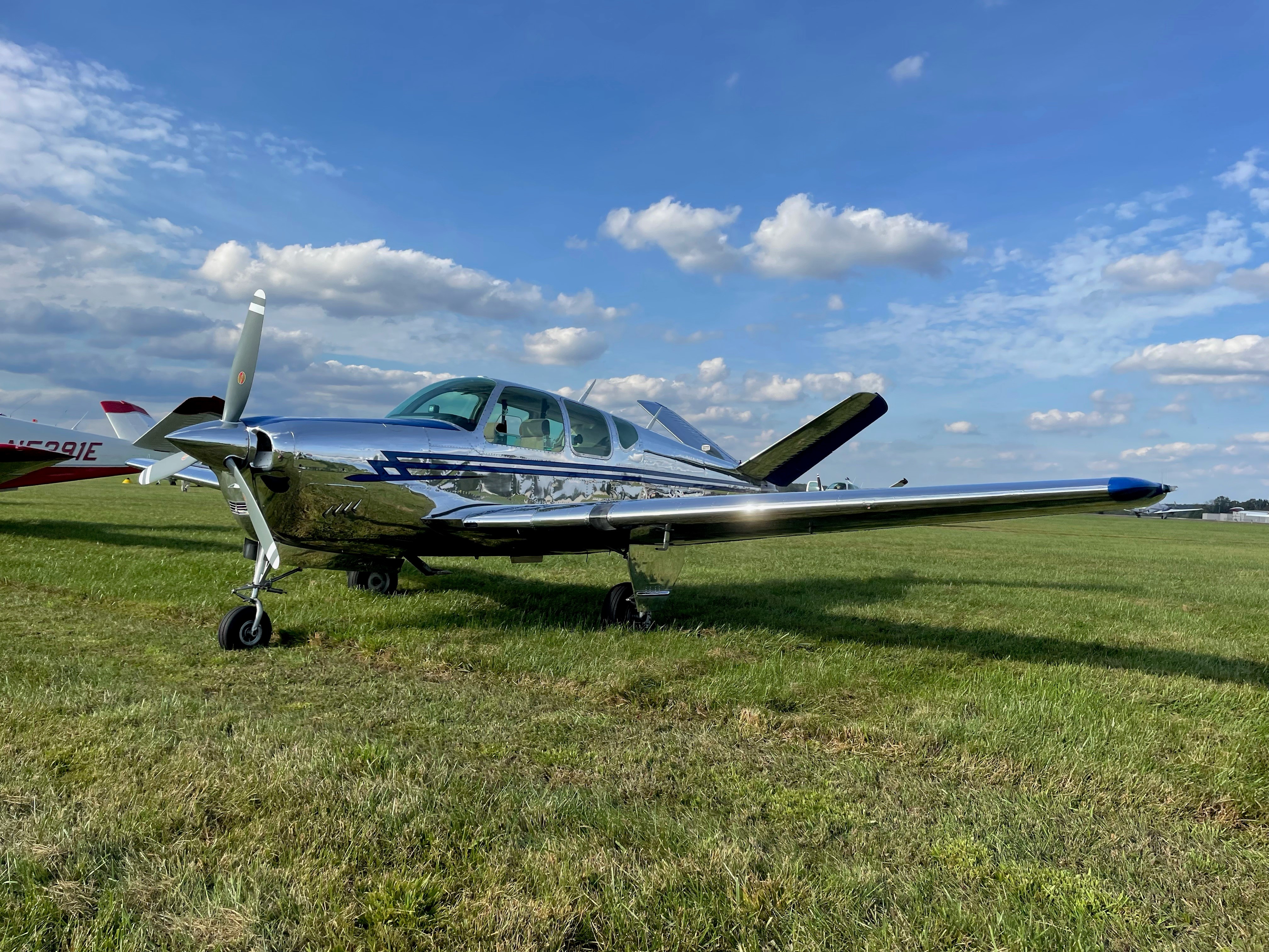  ”Look, but don’t touch!” This Bonanza has a perfect polish. Photo by Madison Murray.
