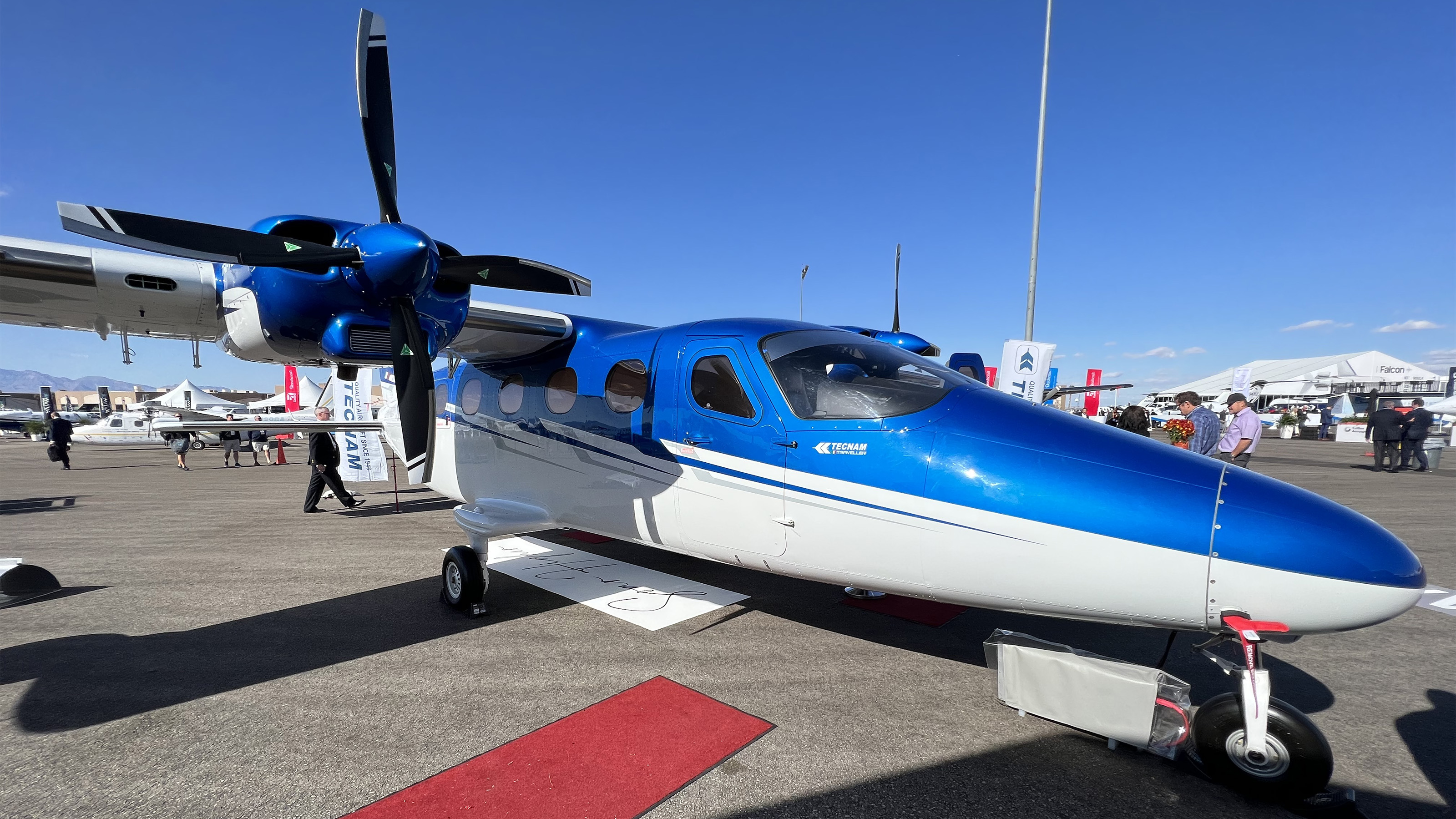 Tecnam's P2012 Traveller entered service with Cape Air in 2019. Photo by Paul Harrop. 