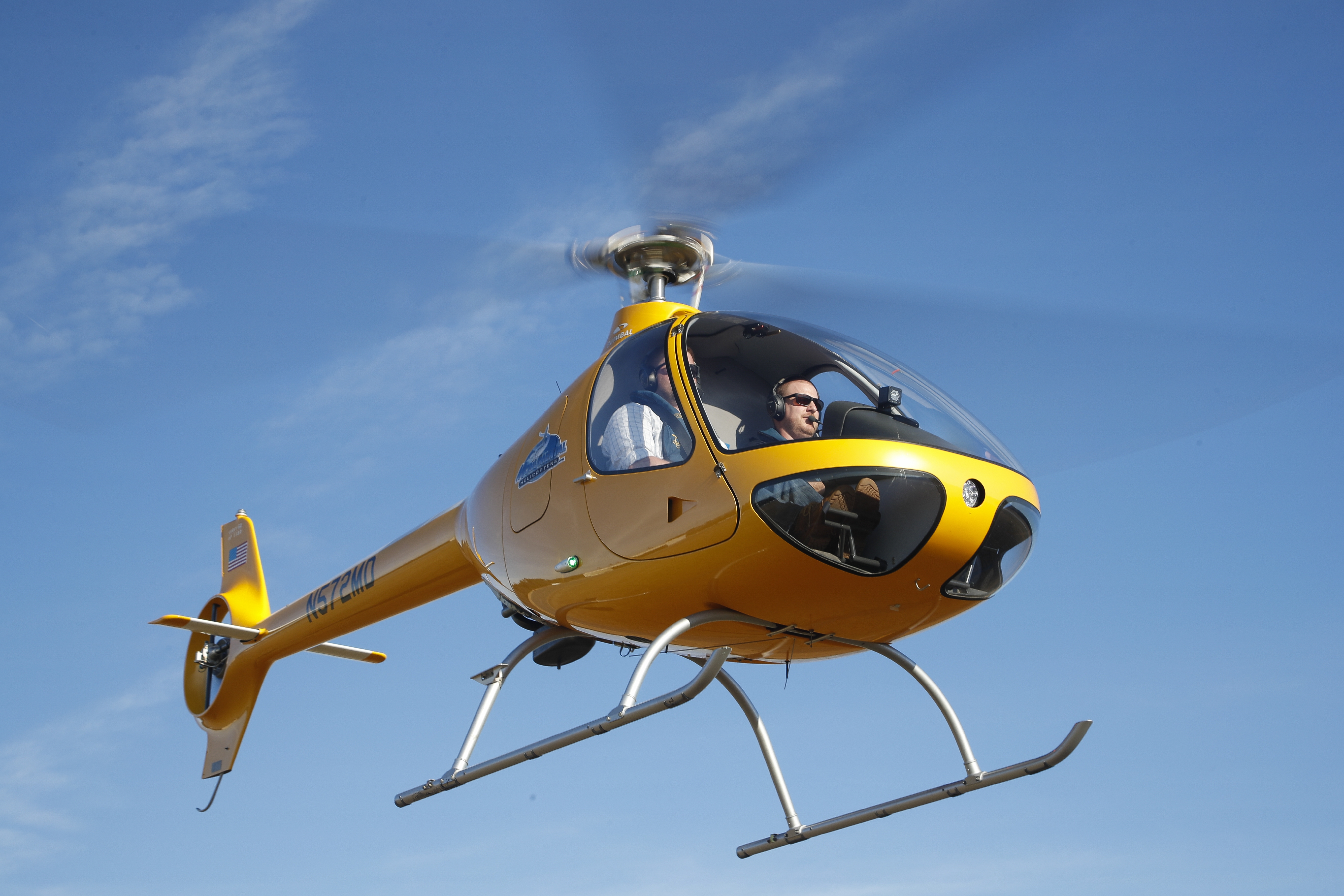 Helicopters generate powerful vortices when generating lift that can pose a risk to nearby aircraft that get too close to a helicopter, particularly one that is taking off, landing, or otherwise operating at low altitude near a runway. Photo by Chris Rose.  