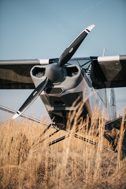 The Super Patriot features an aggressive look, perfect for short takeoff and landing competitions. Photo courtesy of Patriot Aircraft.