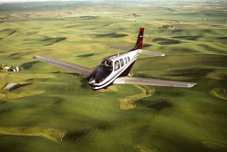 The Beechcraft Bonanza G36 updates for 2022 include a 155-pound useful load increase. Photo courtesy of Textron Aviation. 