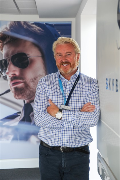 Former airline pilot and Skyborne CEO Lee Woodward believes the traditional pilot training model invests too much time and money training candidates who will not ultimately succeed. Photo courtesy of Skyborne.