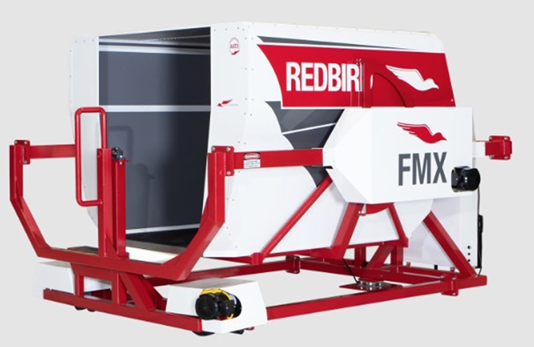 National Flight Simulator now offers a Redbird FMX 3-axis, full-motion advanced aviation training device. Photo courtesy of National Flight Simulator. 