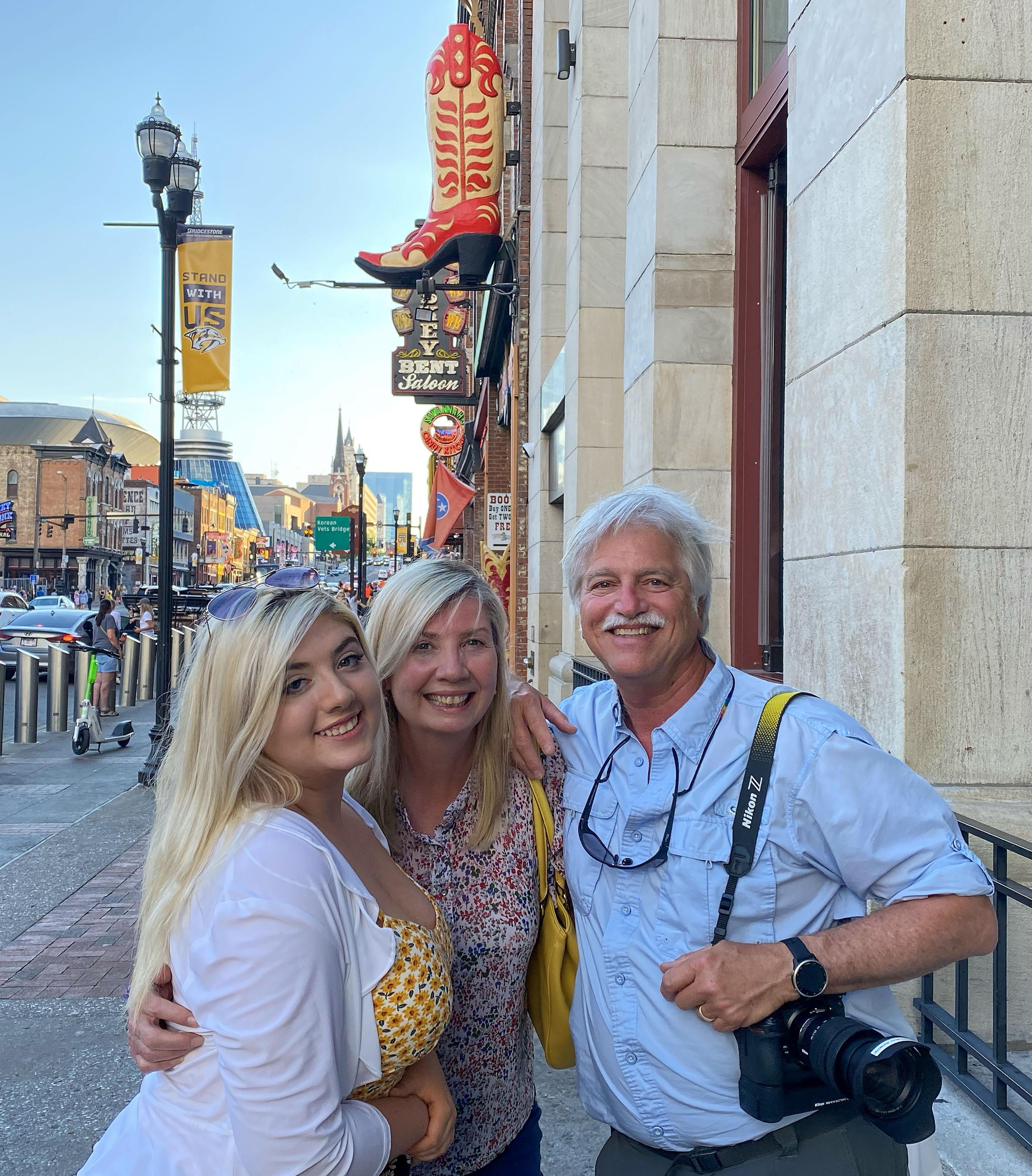 The author; his wife, Lisa; and daughter Lauren flew a Cessna 182 Skyline from Central Maryland to Nashville, Tennessee. Photo courtesy of David Tulis.