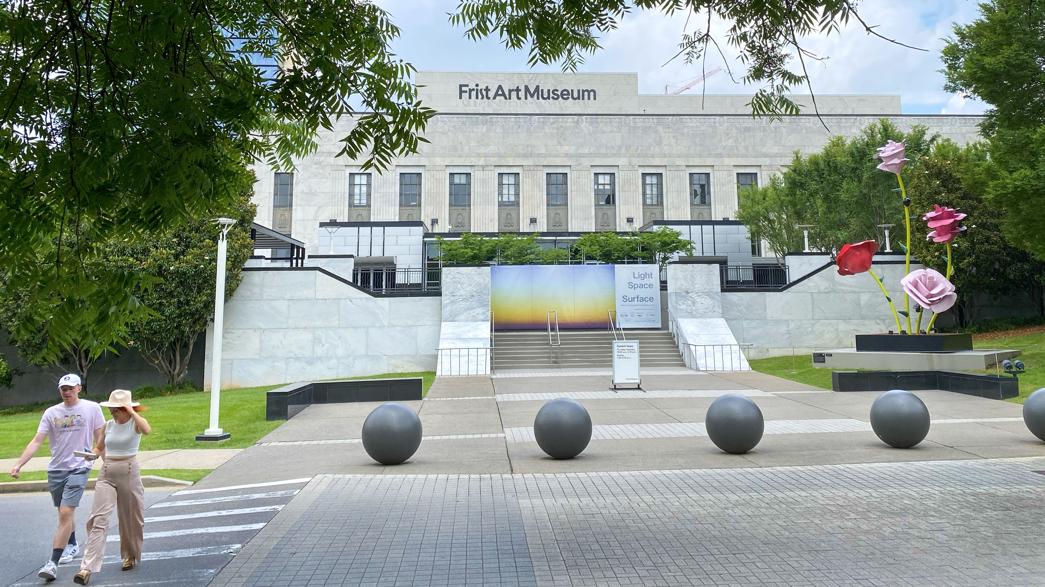 The Frist Art Museum is located in downtown Nashville, Tennessee. Photo by David Tulis.