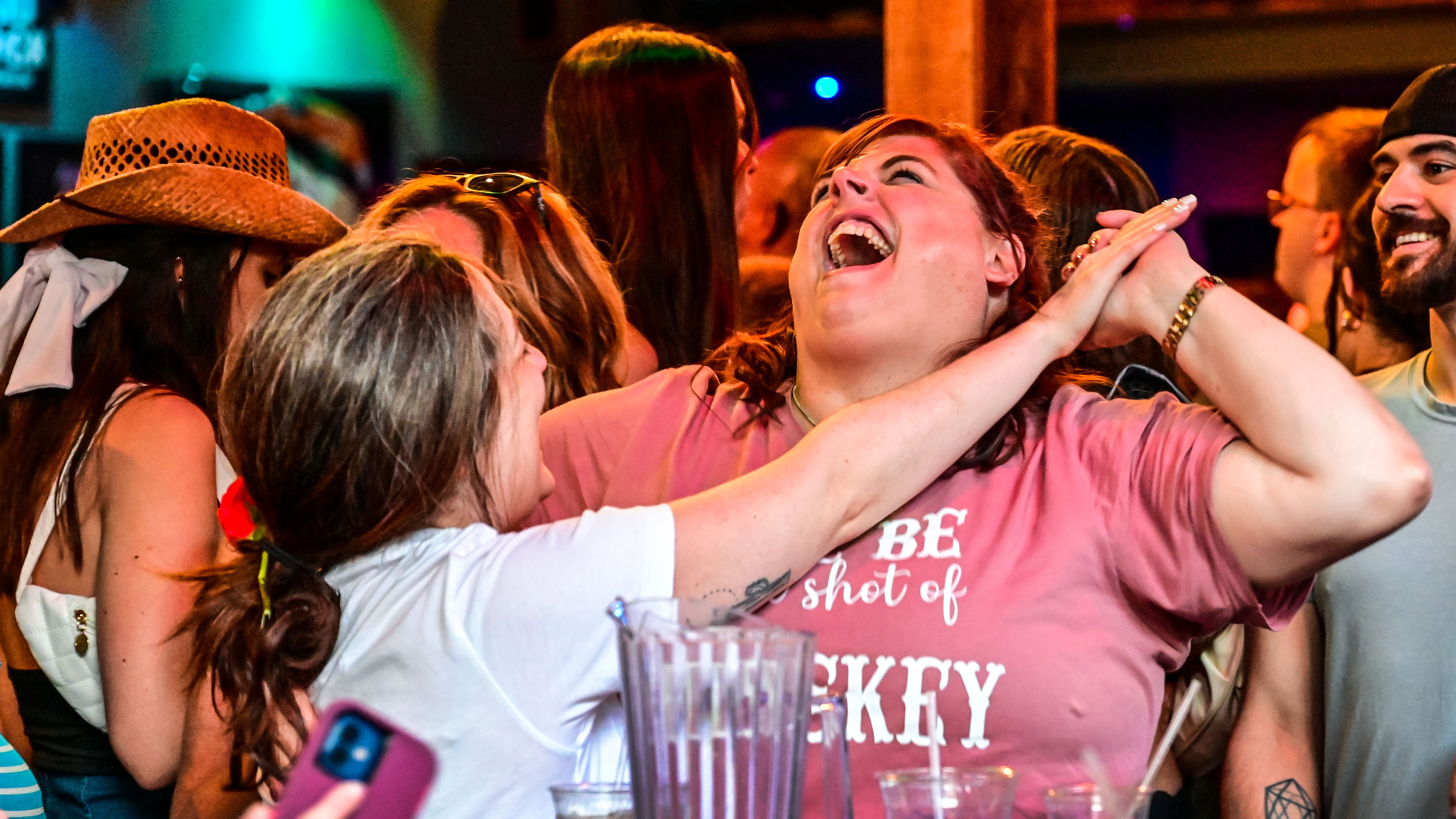 Nashville's entertainment district is centered on Broadway, where live performances waft from building to building. Photo by David Tulis.
