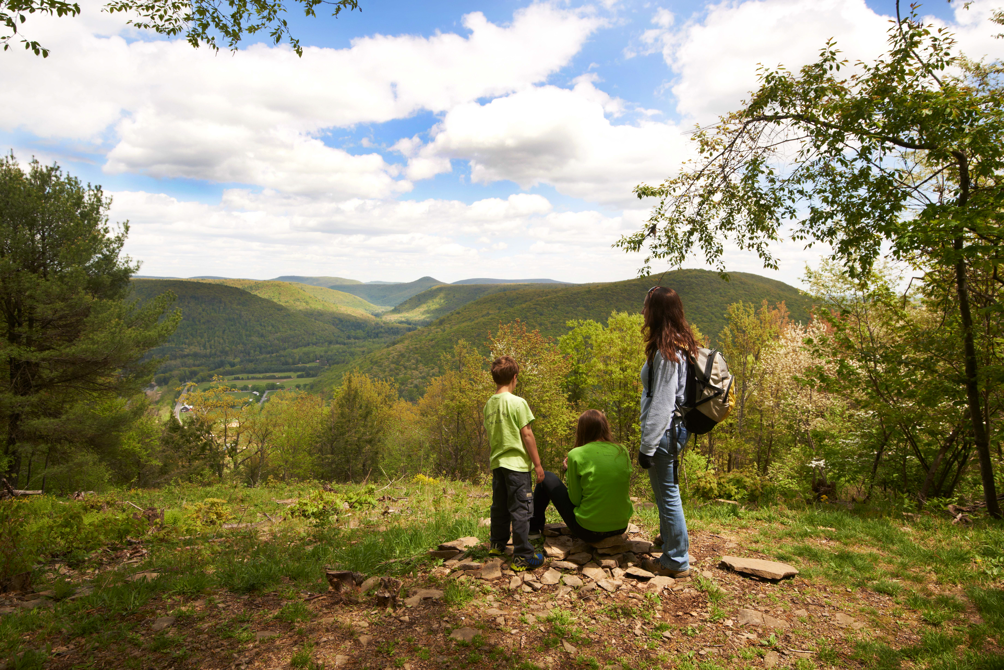 Rider Park is an 867-acre nature preserve north of Williamsport, offering 10 miles of trails to explore. Photo courtesy of the Lycoming County Visitors Bureau.