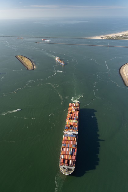 Rotterdam Port. Photo by Garrett Fisher.